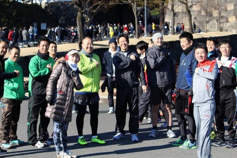 皇居ランで３月２０日の春分の日をお祝いしよう「日の丸チャリティーラン」