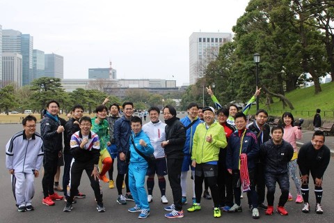 ５月３日・４日・５日 皇居ランで祝日をお祝いしよう「日の丸チャリティーラン」