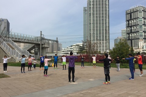 【3月会】横浜ベイクォーターランニングクラブ練習会
