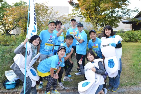 【10/30（日）】大阪マラソンを走って、途上国にきれいな水を届けよう！