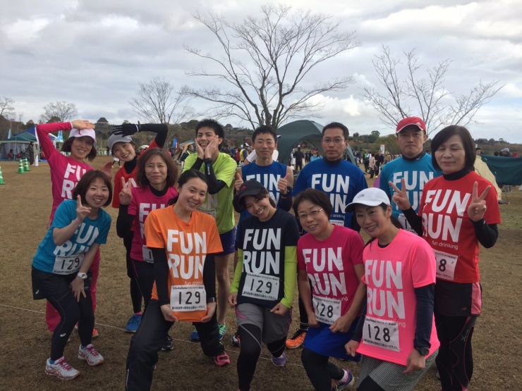 吉野ヶ里公園リレーマラソン　お揃いのTシャツで大会にも参加します！