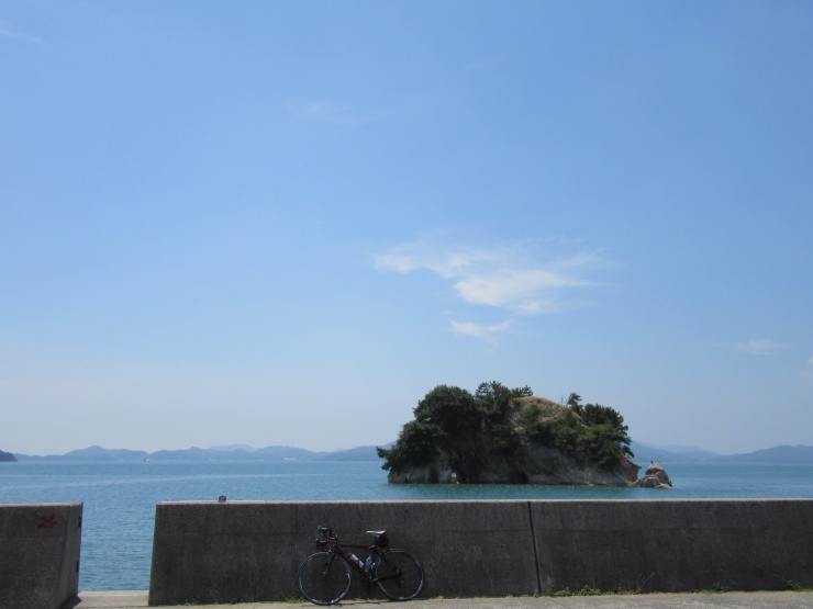 キッチン・リタさんの目の前は海