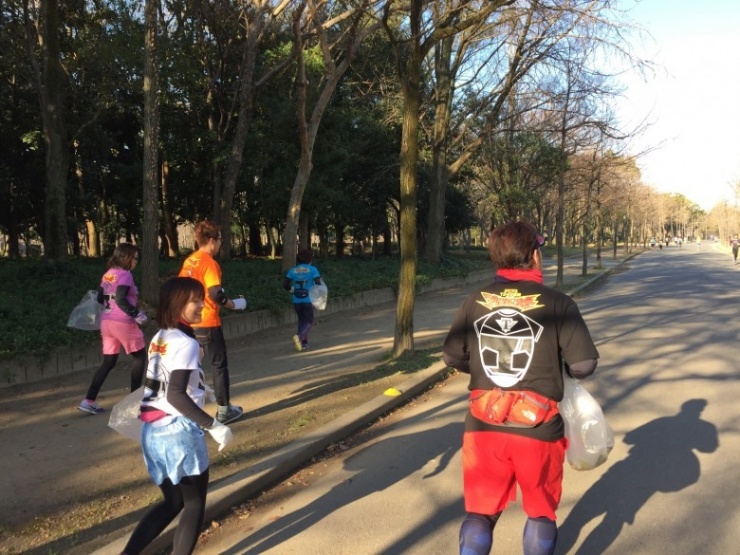 第一回Tシャツ戦隊プリントレンジャーの模様