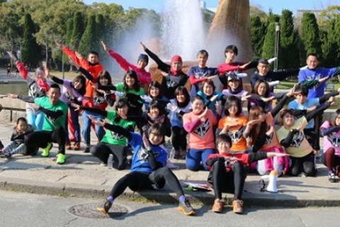 Tシャツ戦隊プリントレンジャーによるゴミ拾いランニングイベント「クリーンラン」大阪城公園で1月開催