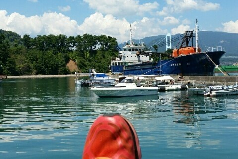 ず～と海見て走れる30km、瀬戸内『とびしま海道』 下蒲刈2周ランランラン♪