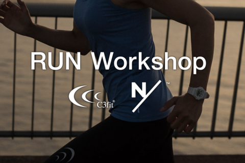 C3fit Run Workshop　レース終盤に差がつく！！上半身の動かし方とウォーミングアップ法