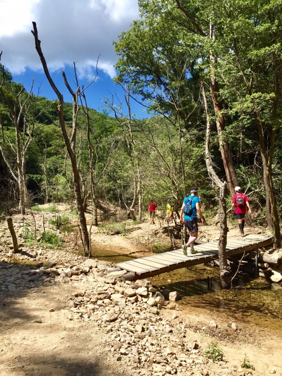 トェンティクロスの沢渡り