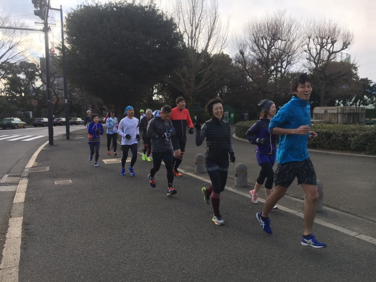 ペーサーについて走れば、ペース管理もOK！