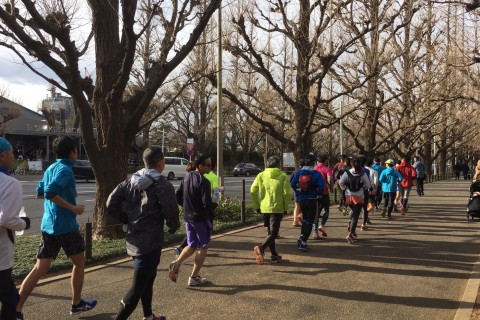 JOGLISペース走 神宮外苑で10km走ろう！