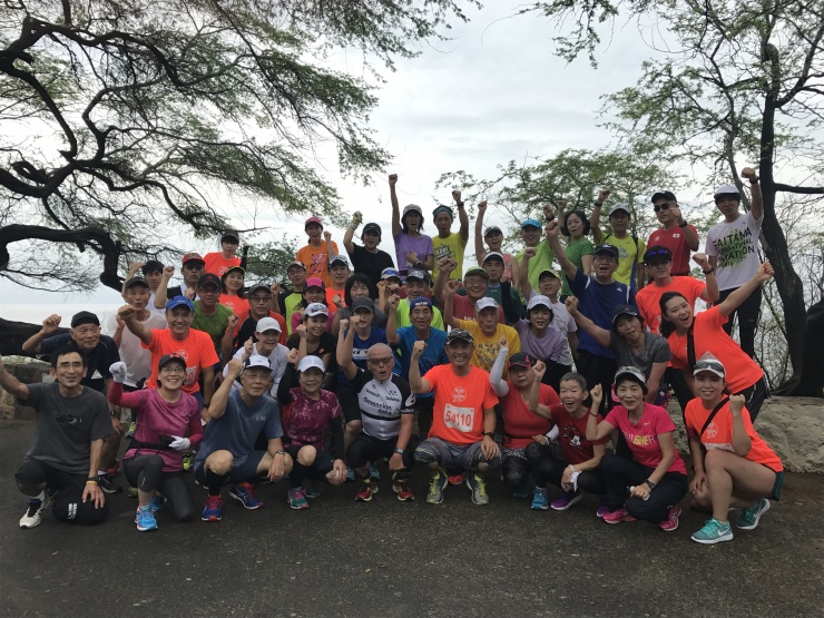 ホノルルマラソンツアー中　プログラムの様子（イメージ）