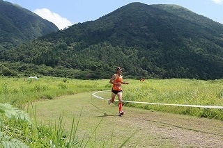 クロスカントリーコースと三瓶山