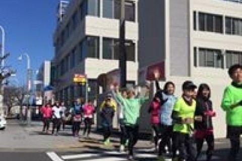 名城線一周チャレンジラン＋かき氷付き