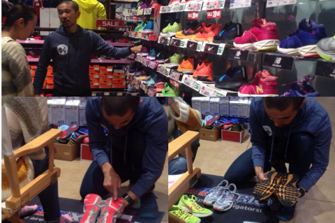 シューズ選び講座【シューズアドバイザー 藤原のお買いものツアー】in 平塚