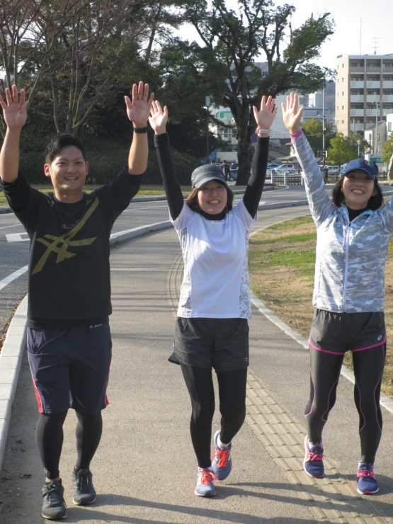 笑顔でゴール出来るようにサポートします!!