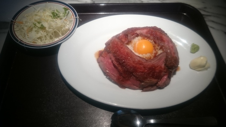 下見当日のスペシャルプレートは、ローストビーフプレートでした。