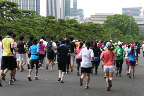 2017皇居　秋のロングラン40Ｋ