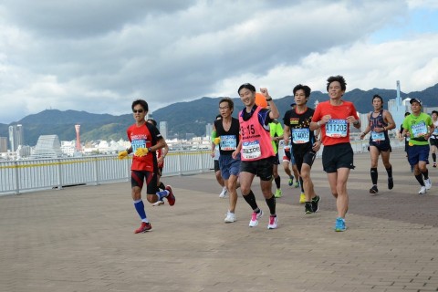 公式ペースセッターと走る『神戸マラソン』試走会！後半コース