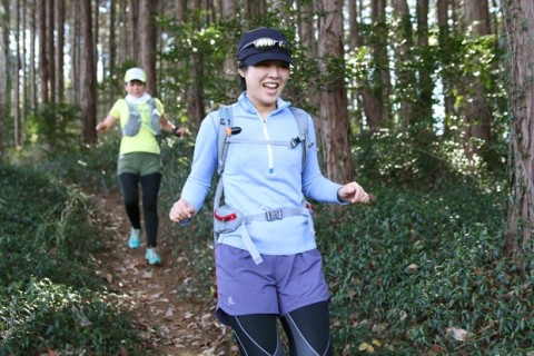 細かいアップダウンを繰り返す「燃焼系トレイル」へ！／初級者向けトレイルランニングツアー（埼玉県）