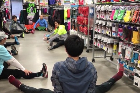 熊本城マラソン2018　完走応援ランニングクリニック！！　ステップ熊本主催