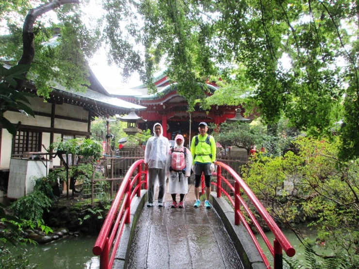 江の島から勧請された由緒ある弁天池の弁財天です。お参りでランニングの技量が向上します。