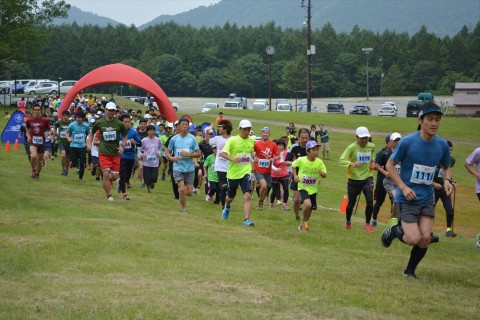 ボランティア大募集！「ゲレンデ逆走マラソン2018　雨季ウキ高地レース」
