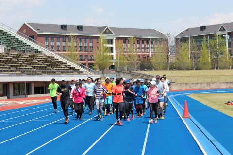 谷川真理さんランニングクリニック