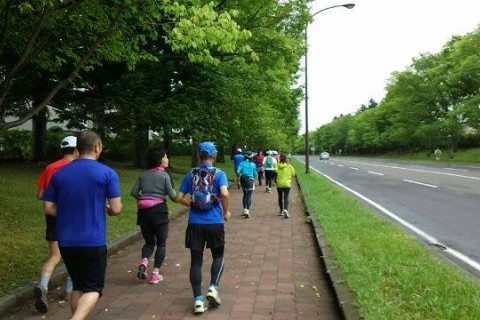 「野幌森林公園を走る会」設立3周年記念周遊走会