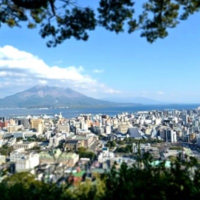 西南戦争の激戦地！城山桜島展望コース（鹿児島市）