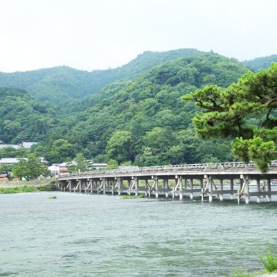 渡月橋を渡る！桂川河川敷周回コース（京都市）