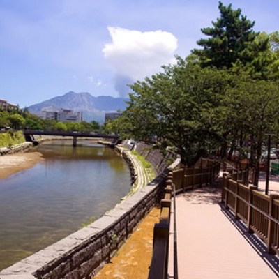 鹿児島の史跡めぐり。甲突川河岸コース（鹿児島市）