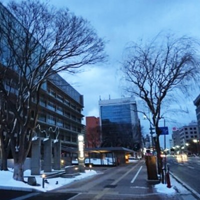 秋田の冬の風物詩！ロードヒーティングコース（秋田市）