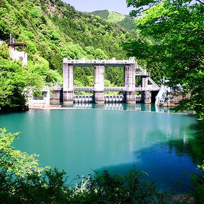 緑いっぱいの猫山ダム周回コース（佐世保市）