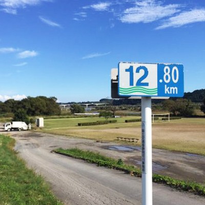 島田大井川のマラソンコース「リバティ」（島田市）