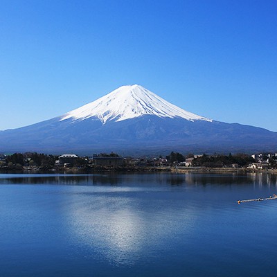 富士山を見ながら！河口湖・西湖一周コース（富士河口湖町）