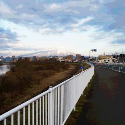 フラットな北上川両岸を駆ける　都南大橋コース（盛岡市）