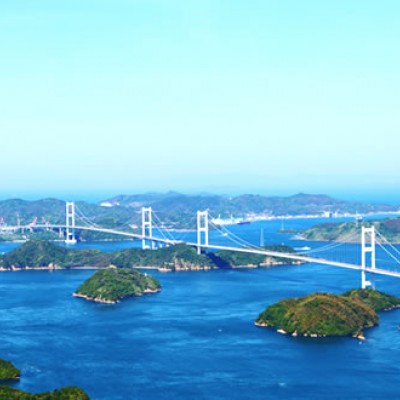瀬戸内海の多島美！来島海峡大橋コース（今治市）