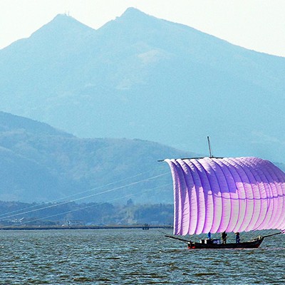 日本2位の大きさ！霞ヶ浦サイクリングロードコース（行方市）