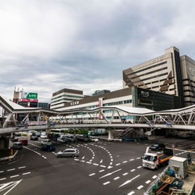 大阪中心部のジャーニーラン。環状線一周コース（大阪市）