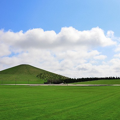 大地の彫刻、モエレ沼公園コース（札幌市）
