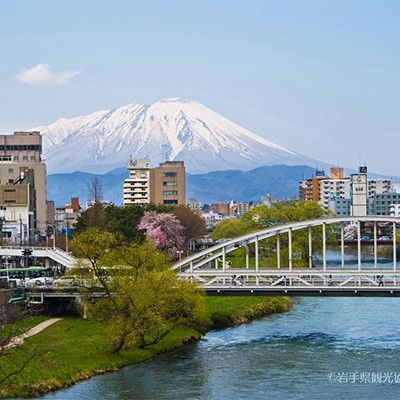 盛岡駅近く！中央公園からの北上川沿いコース（盛岡市）