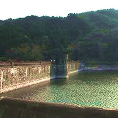 明治の土木遺産が残る、河内貯水池コース（北九州市）