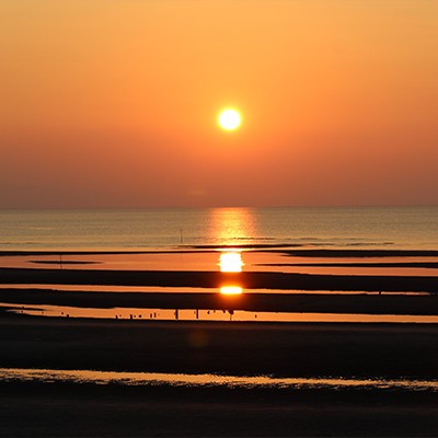 真玉海岸の夕日絶景コース（豊後高田市）