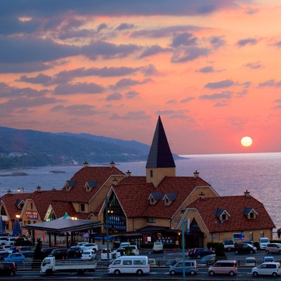 夕日百選・キララビーチから出雲大社コース（出雲市）