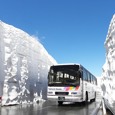 雪の回廊を走る！乗鞍エコーラインコース（松本市）