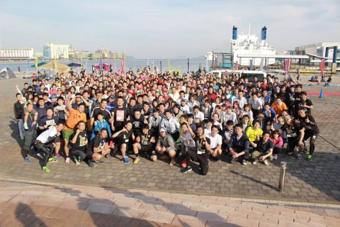 第5回サンライズリレーマラソン　in ベイサイドプレイス博多