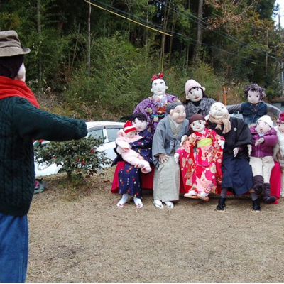 リアルな案山子に会える。神山温泉コース（神山町）