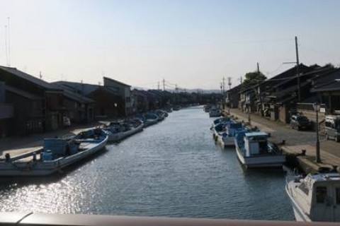 ［JoyRun☆985th］ランで旅する　〈新湊・ロケ地めぐり　夏の海辺・日本のベニス5ｋｍ〉