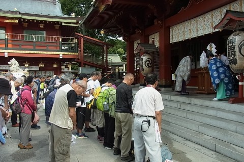 江戸時代の古地図を見ながらタイムスリップ！　第23回 くつの日記念ウオーク