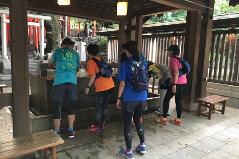 ［JoyRun☆999th］麻布十番納涼祭りと江戸の歴史跡ジョイラン