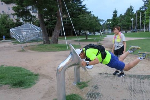 ［JoyRun☆989th］ランで旅する　＜金沢ナイトラン・秋の夜のライトアップな街＞